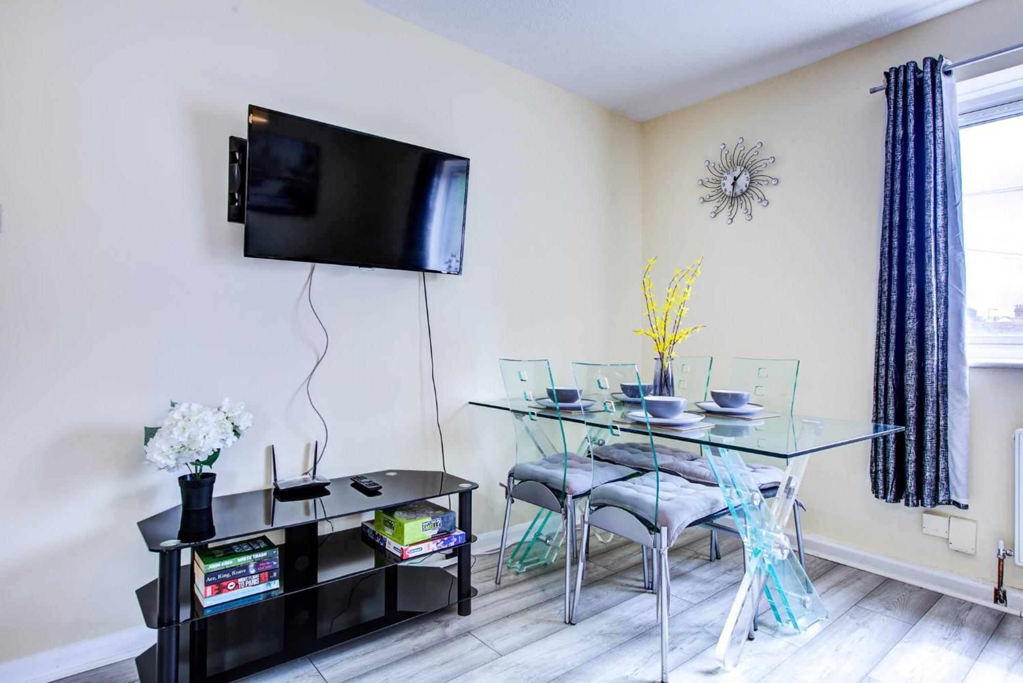 Spacious Urban Apartment In London Borough of Croydon Rum bild
